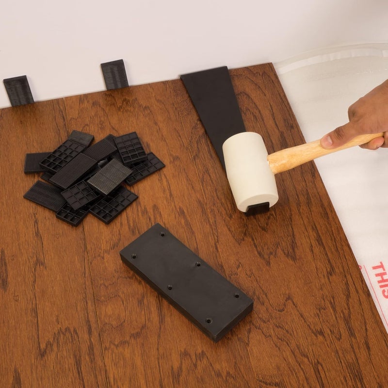 Roberts 46296 Floor Installation Kit with Spacers, Tapping Block, and Pull Bar - Black - Image 2